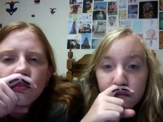 Tiffany and I sing His Cheeseburger from Veggie Tales.