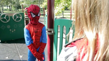 Little Heroes Spiderman Vs Thor In Real Life | Civil War Episode 2 | Superhero Kids Movie