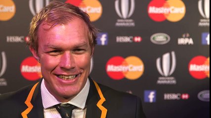 Burger, Laidlaw and Savea at the World Rugby Awards