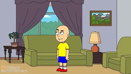 Caillou Gets Grounded For Smoking