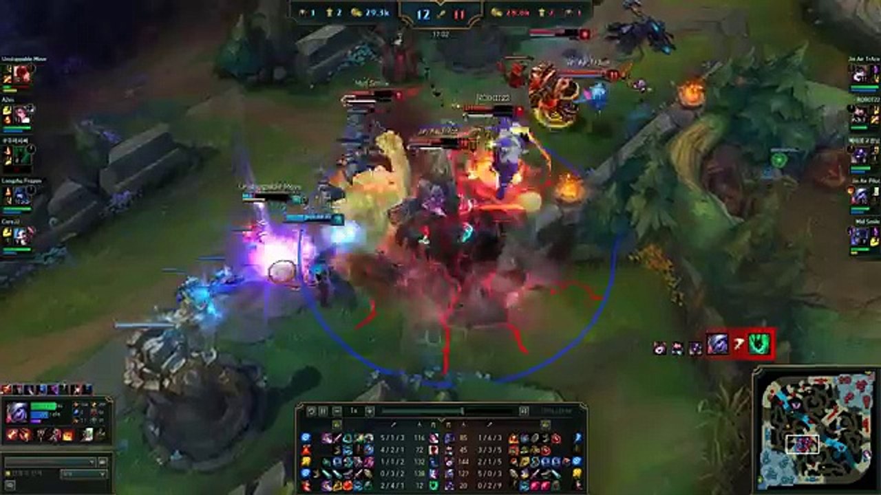 Jin Air Pilot - Tristana(with Sweet Alistar) vs Jinx - CoreJJ, KR LOL Challenger 841LP