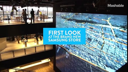 Samsung Flagship Store in NYC First Look