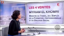 Myriam El Khomri défend bec et ongles son projet de loi