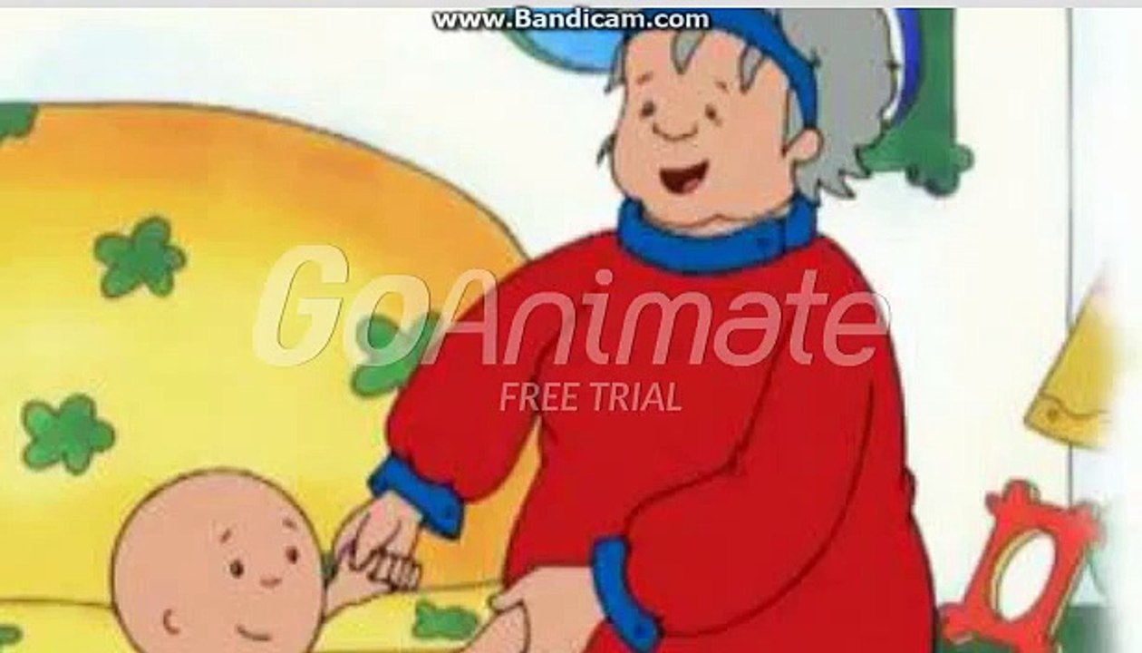 Caillou Becomes Hitler and Gets Grounded
