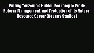 Read Putting Tanzania's Hidden Economy to Work: Reform Management and Protection of its Natural