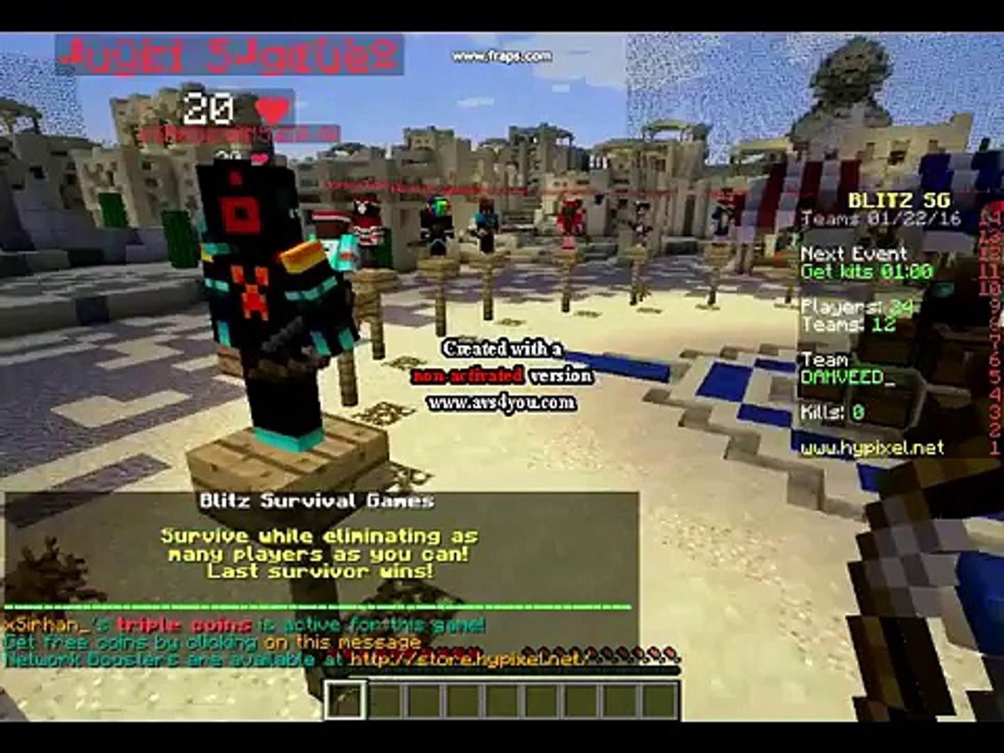 Minecraft survival games part 1