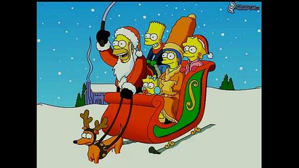 The Simpsons Christmas - The Couch Gag Before Christmas 2016