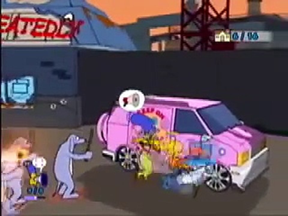 The Simpsons Game Playthrough (PS3) part 29- Fixing Houses