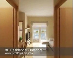 3D Interior Animations