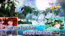 [Karaoke Nhạc Sống] - Tiếng Chày Trên Sóc BomBo - Không Điệp Khúc