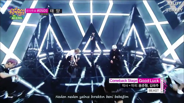 [TUR SUB] BEAST - B2ST- ( 비스트 ) - GOOD LUCK