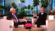 Ellen Sits Down with Bernie Sanders