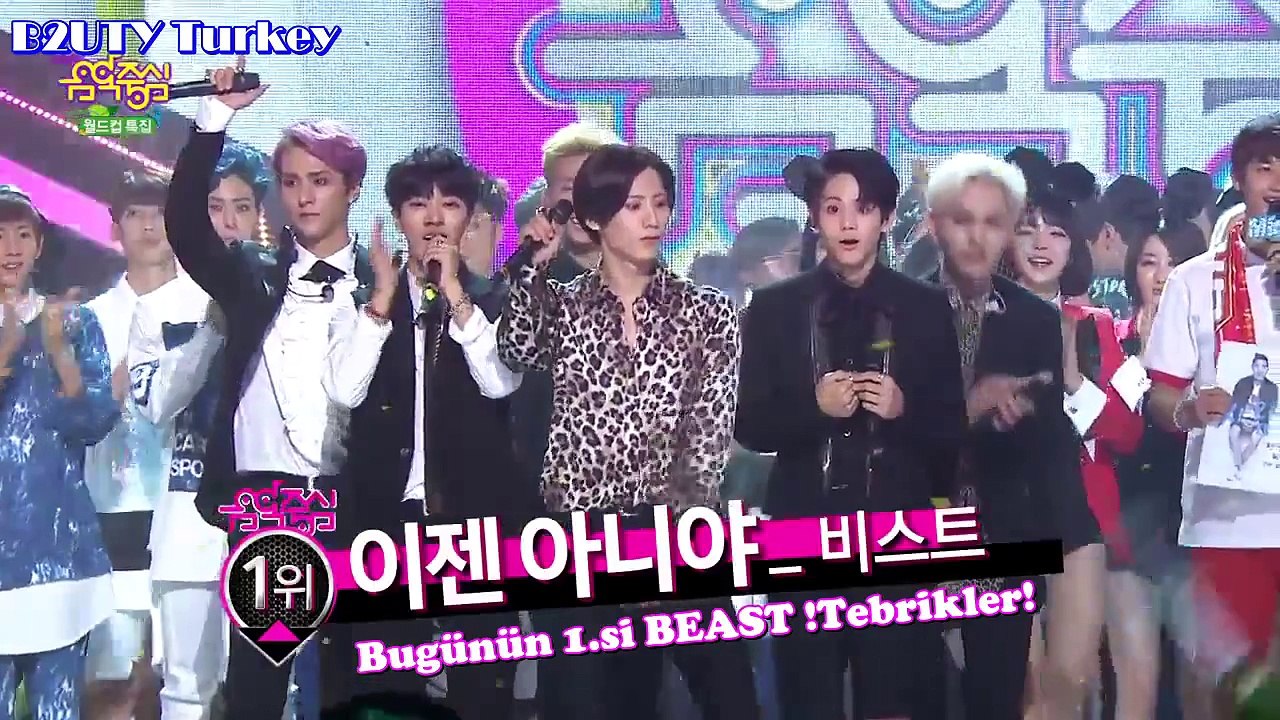 [TUR SUB]B2ST-No More Show MusiCore Win (Türkçe A