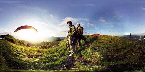 [Extreme] 360° Paragliding