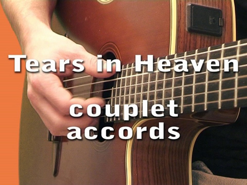 Apprendre Tears In Heaven à la guitare