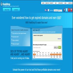 Freshdrop – The Domain Search Engine « See Reviews Online