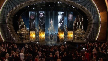 Leonardo DiCaprio Wins First Oscar And Then Loses It - VIDEO