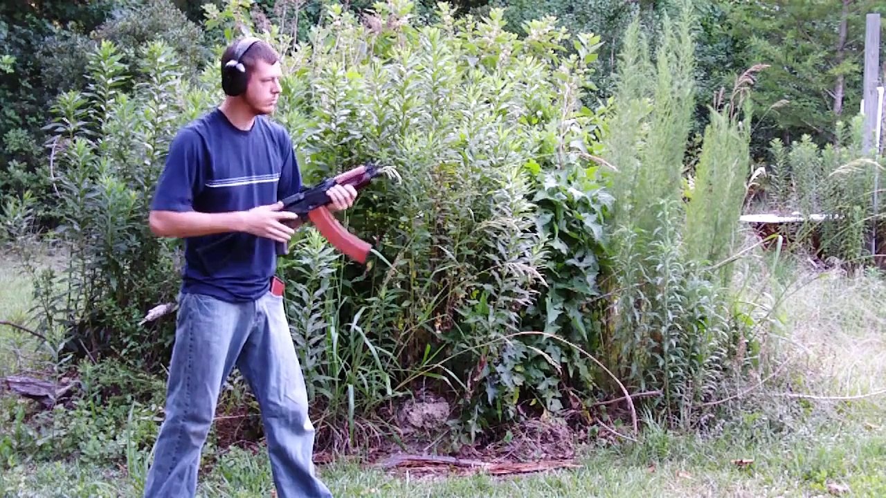 AKS-74u Muzzle Flash (5.45x39mm)