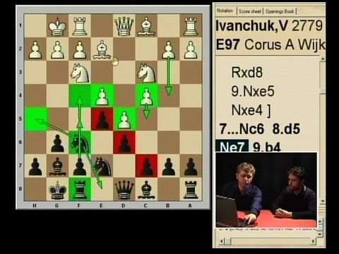 CORUS 2009 Acte 3 : Ivantchouk - Radjabov