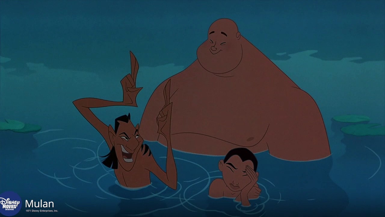 Mulan - Badeszene