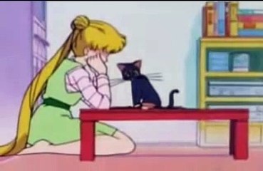 Momentos divertidos Sailor Moon Luna romantica