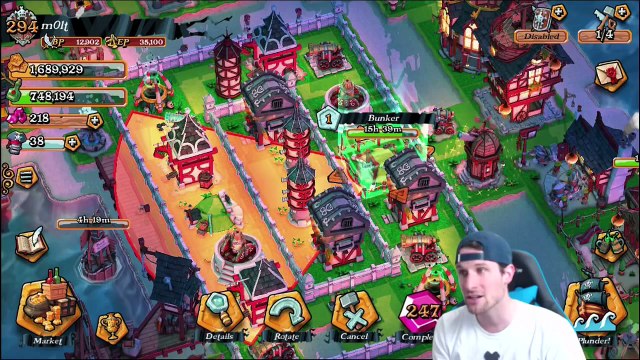 PLUNDER PIRATES -MAXING OUT DEFENSES- (Plunder Pirates Gameplay)