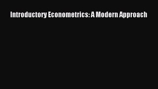 Download Introductory Econometrics: A Modern Approach Ebook Online