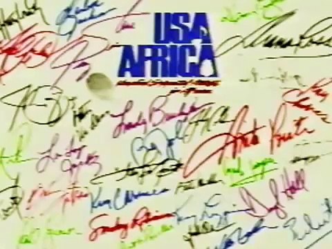 USA FOR AFRICA - We Are The World