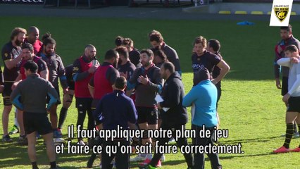 Avant match Stade Rochelais - Toulon