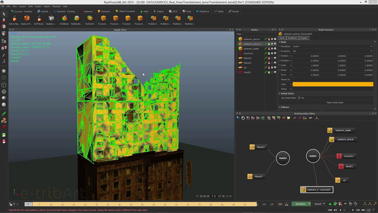 Tuto du Jeudi : Realflow - multi rigid bodies