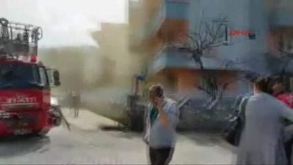 Fethiye'de Polis Memurunun Evi Yandı