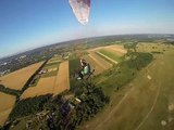 Paragliding Flying Bicycle ! PPG max.eu Pilot Tamas Tardy