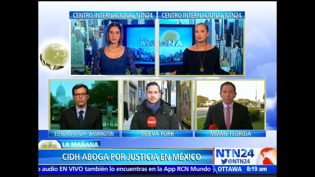 CIDH pide a México que reconozca gravedad de su crisis en derechos humanos