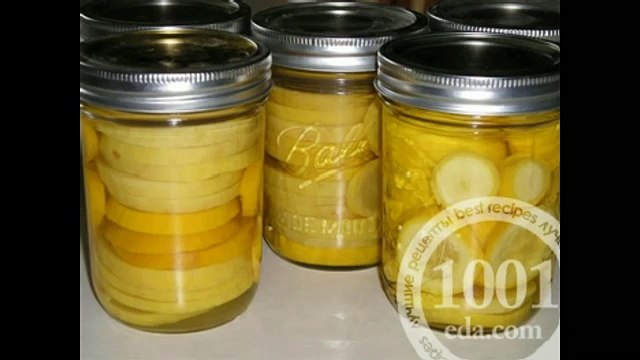 Вкусные маринованные кабачки на зиму