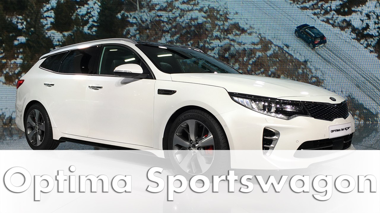 Genf 2016: Kia Optima Sportswagon - Weltpremiere des kompakten Kombi | Messe | Auto | Deutsch