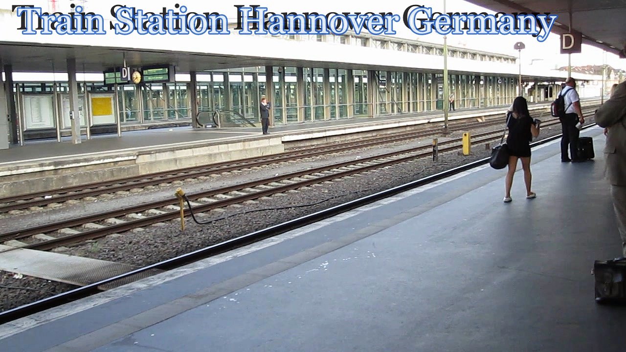 Train Station Platform Hannover Germany