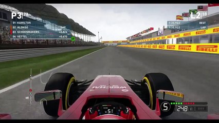 F1 2014 | Career Season 3 | Ferrari | Hungarian Grand Prix