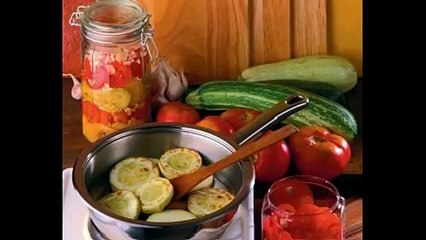 Кабачки, консервированные с томатами