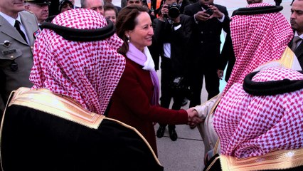 S.Royal accueille la délégation de l'Arabie Saoudite à Orly