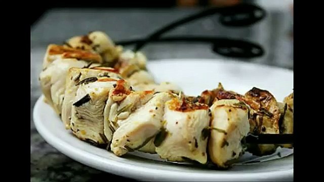 Шашлык из курицы с черносливом