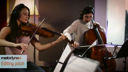 Melodyne 4 - Editing pitch