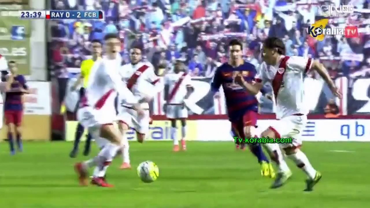 اهداف مبارة برشلونه و رايو فاليكانو 5-1