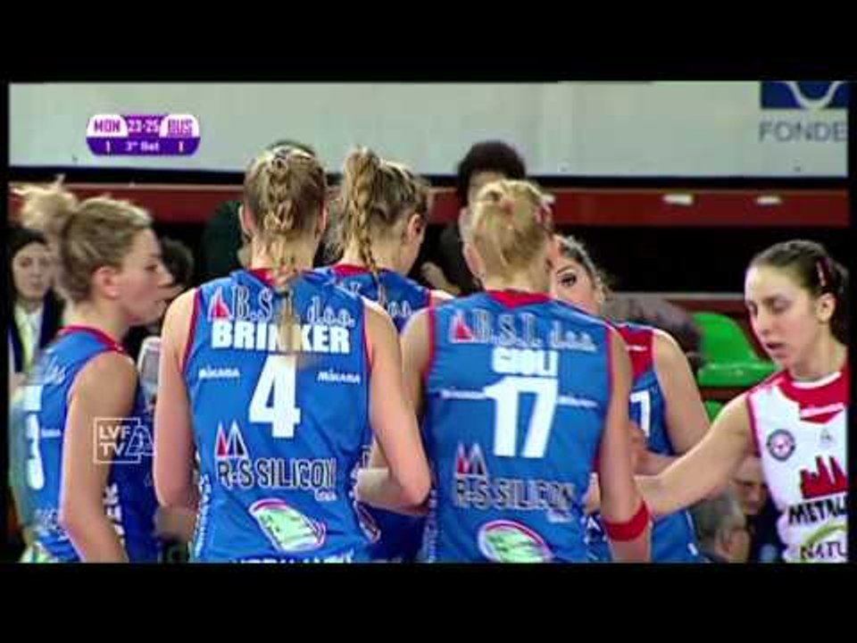 Montichiari - Busto Arsizio 3-2 - Highlights - 22^ Giornata - MGS Volley Cup 2015/16