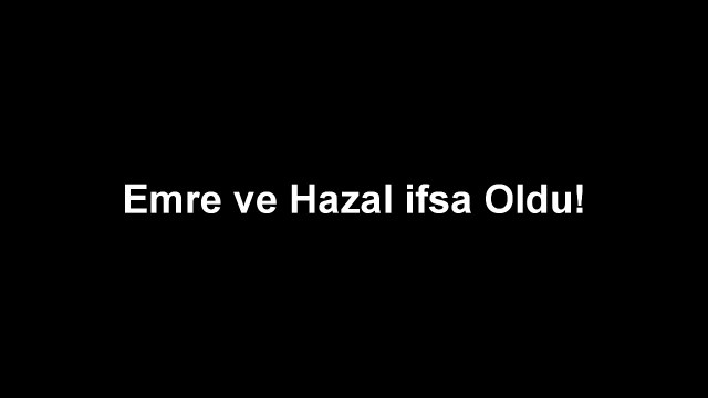 Kismetse Olur Emre ve Hazal iFSA