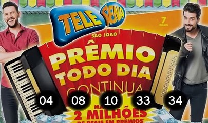 Tele Sena de São joão Resuldado do dia 28/06/2015