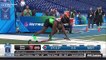 Chris Jones Defensive Lineman Crashes Out Of NFL Combine 40-Yard Dash Due To Dick Falling Out