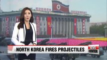 North Korea fires six short-range projectiles, hours after new UN sanctions pass