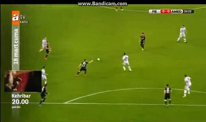 Perfect action  ,but Fernandao missed chance - Fenerbahce 0-0 amedspor - HD
