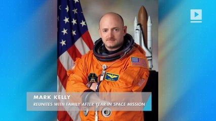 Scott Kelly Reunites With Family After Year in Space Mission