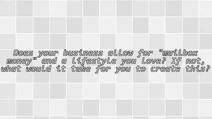 Are You Getting Your Share of Mailbox Money?